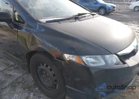 2009 Honda Civic Ex-L from USA, damaged, VIN 2HGFA16959H527299